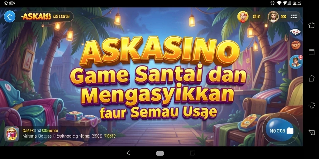 Tampilan gameplay yang seru dan menarik di ASKASINO.