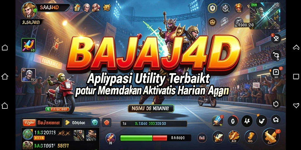 Tampilan antarmuka utama BAJAJ4D yang fungsional dan menarik.