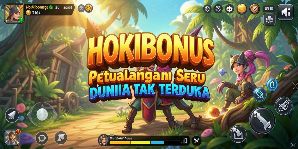 Tampilan menakjubkan dari gameplay HOKIBONUS yang penuh petualangan.