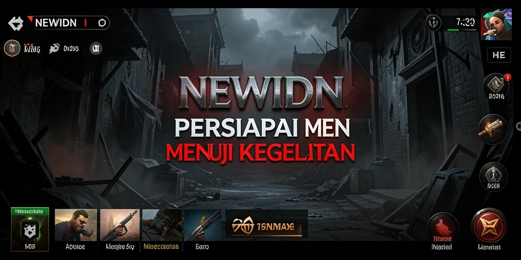 Tangkap momen menegangkan dalam gameplay NEWIDN yang menyeramkan.