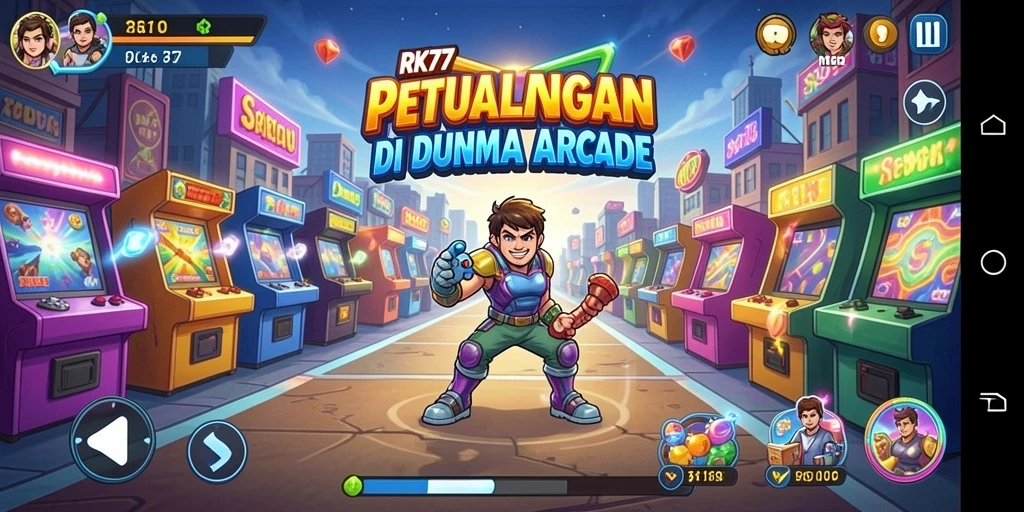 Gameplay menarik RK77 dengan tantangan arcade seru.